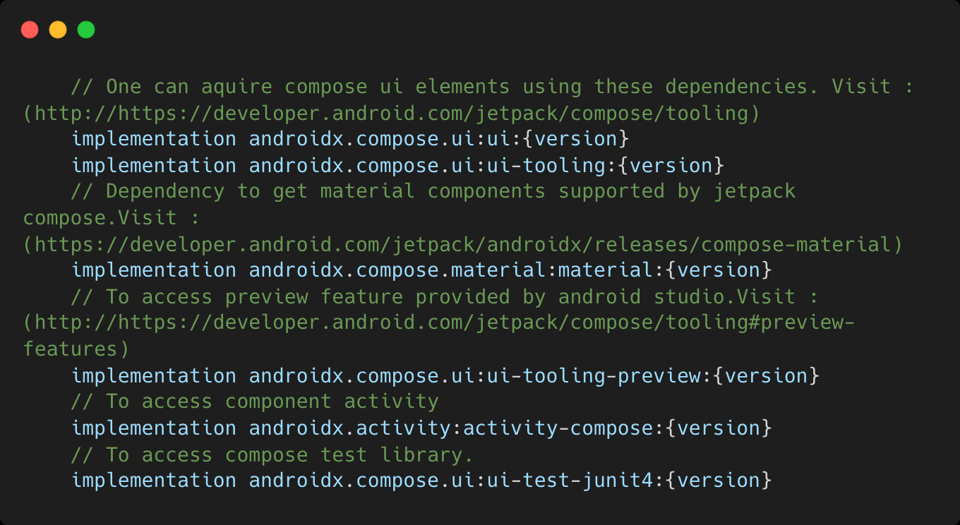 Android Declarative UI development using Jetpack Compose