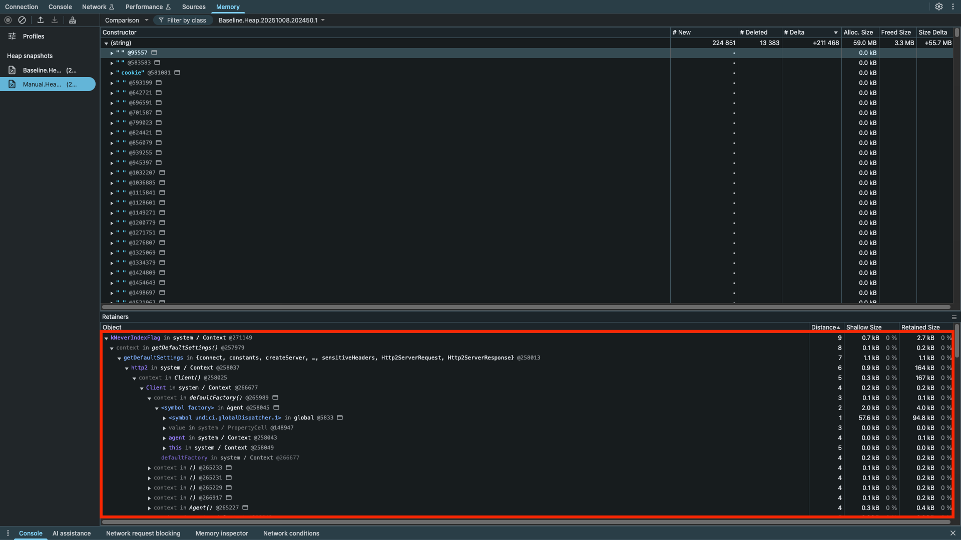 Node.js Memory Leaks: How to Find and Fix Using Heap Snapshots